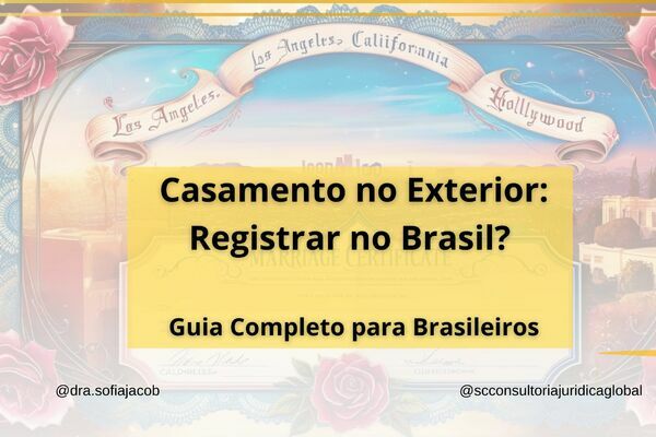 Casou-se no exterior e precisa registrar seu casamento no Brasil?  Calma, este guia completo vai te ajudar!